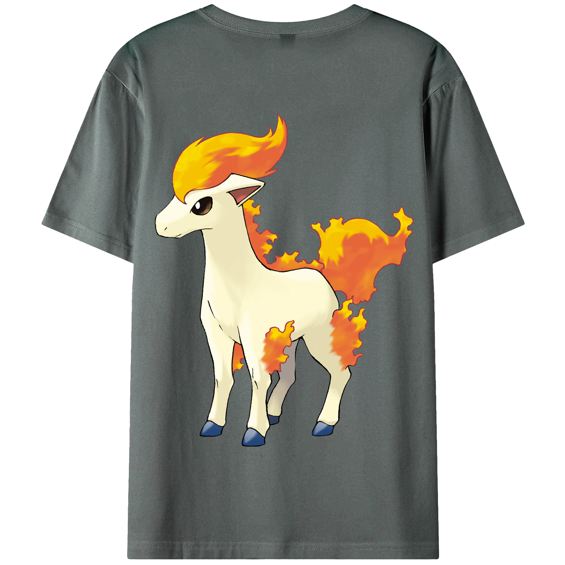 （画像用） ポケットモンスター Pokémon 綿100％半袖Tシャツ（背面プリント）